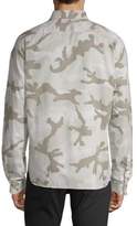 Thumbnail for your product : Valentino Camouflage Cotton Button-Down Shirt