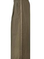 Thumbnail for your product : Forte Forte Embroidered Flared Trousers