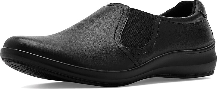 Eastland 1955 Edition Fiddle Women's Flat Shoes Black : 7 B - Medium Cotton/Leather/Vinyl