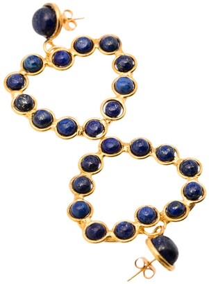 Sylvia Toledano Lapis Lazuli Drop Earrings