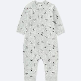 Uniqlo Newborn Long-sleeve One-piece Outfit