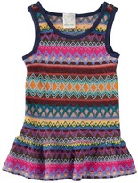 Thumbnail for your product : Ella Moss Embroidered Peplum Top (Big Girls)