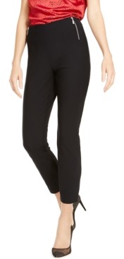 INC International Concepts Side-Zip Skinny Pants, Created for Macy's