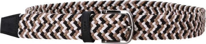 hugo boss woven belt