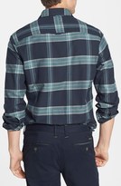 Thumbnail for your product : Nordstrom Trim Fit Washed Plaid Sport Shirt