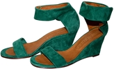 Thumbnail for your product : Chie Mihara Green Leather Sandals