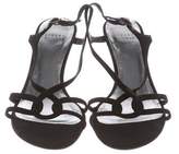 Thumbnail for your product : Stuart Weitzman Silk Slingback Sandals