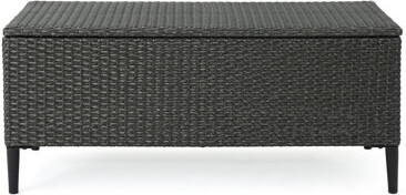 Grey Outdoor Basket For Storing Pool And Beach Activity Entertainment Gear Weather- Storage Bin Relaxation