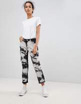 Thumbnail for your product : Glamorous tie dye Ripped Boyfriend Jeans