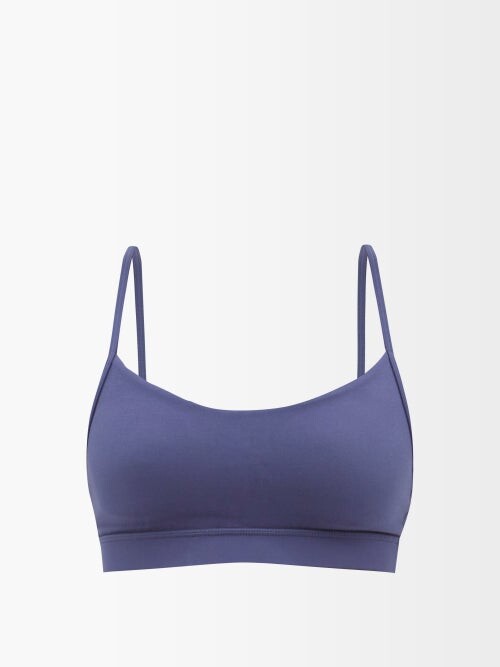 lululemon flow y bra blue