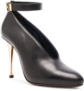 Thumbnail for your product : Lanvin Leather Ankle Strap & Safe Lock Pumps