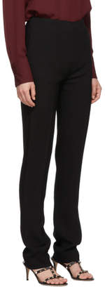 Valentino Black Fitted Trousers