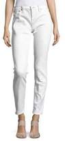 Thumbnail for your product : True Religion Cotton-Blend Cropped Jeans