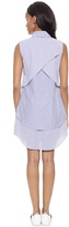 Thumbnail for your product : Derek Lam 10 Crosby Striped Shirtdress