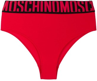 Moschino Logo-Tape Briefs