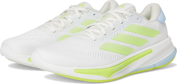 adidas Supernova Ease Running Shoes Men's Running Shoes Crystal White/Matte Silver/Yellow : 11.5 D - Medium Rubber