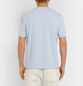 Folk Melange Cotton-Jersey T-Shirt