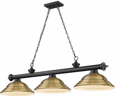 Z-Lite Z-LiteCordon3-LightChandelierinMatteBlack