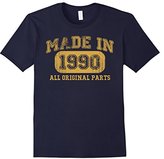Thumbnail for your product : Børn Men's in 1990 Tshirt 27th Birthday Gifts 27 yrs Years Made in 3XL