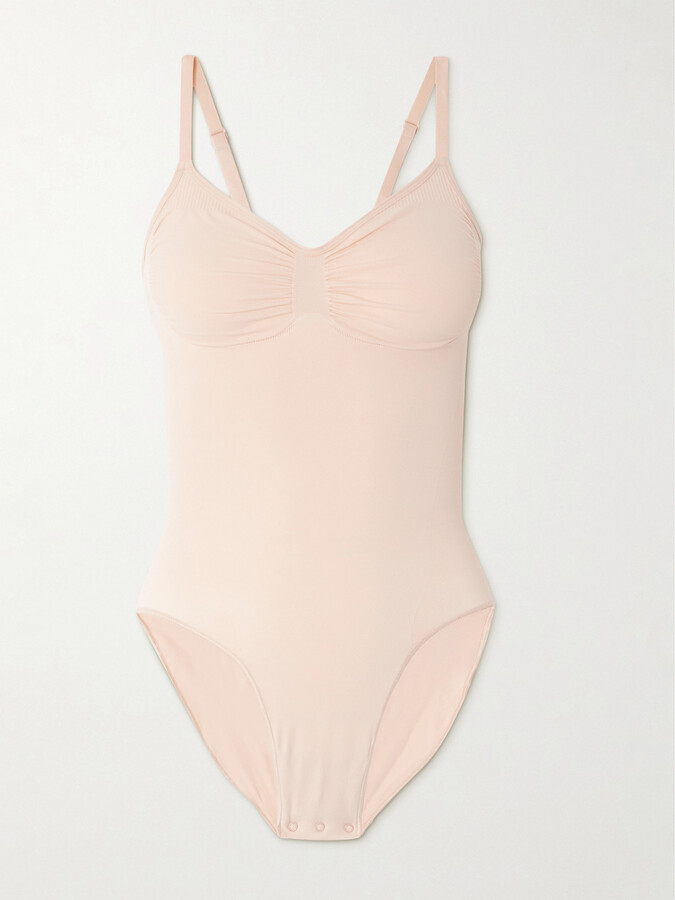 SKIMS Seamless Sculpt Brief Bodysuit - Sand