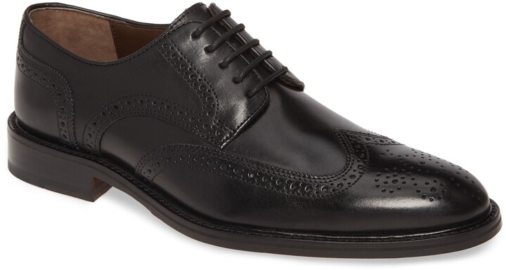johnston murphy black dress shoes