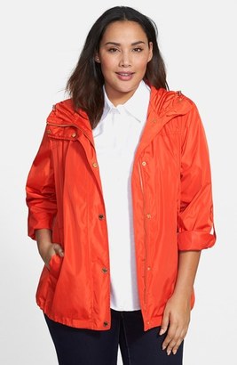 MICHAEL Michael Kors Hooded Jacket (Plus Size)