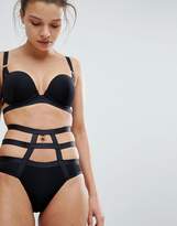 Thumbnail for your product : New Look Wide Strap High Waist Brief
