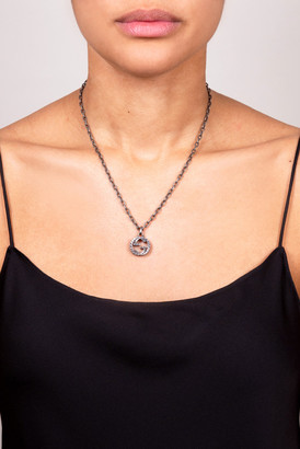 Gucci Interlocking G Pendant Necklace (Textured) - ShopStyle