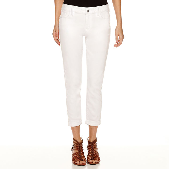 JCPenney A.N.A a.n.a Rolled Denim Cropped Pants Tall ShopStyle