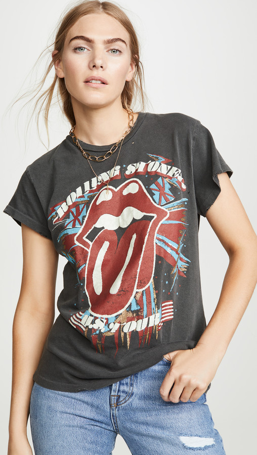 rolling stones t shirt ladies