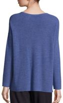 Thumbnail for your product : Eileen Fisher Merino Wool Rib-Knit Sweater
