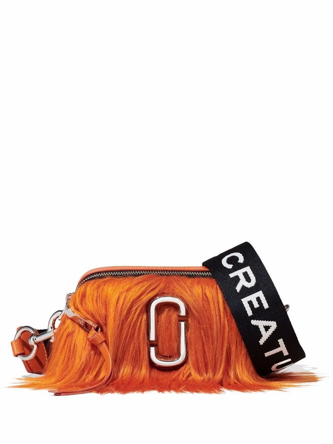 marc jacobs orange crossbody bolsa