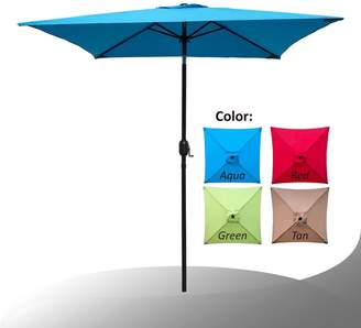 Highland Dunes Bookout Patio Square Market Umbrella Fabric