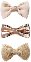 Thumbnail for your product : Forever 21 Opulent Metallics Hair Clip Set
