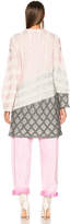 Thumbnail for your product : Prabal Gurung Curved Sleeve Cable Cardigan