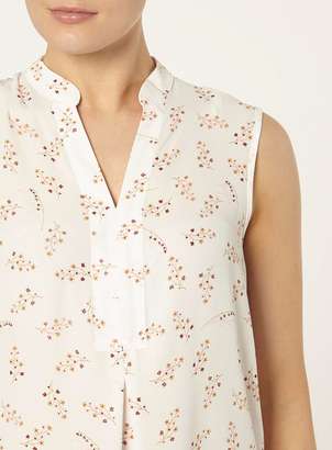 Floral Sleeveless Shirt