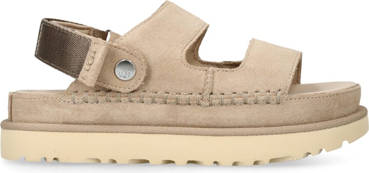 UGG Suede Goldenstar Glide Sandals 25