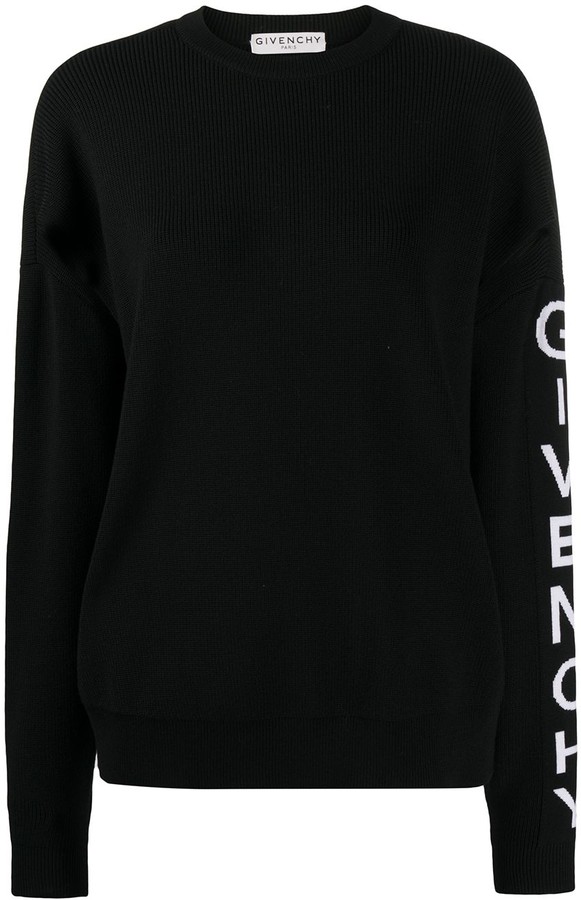 givenchy black and white jumper