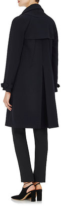 Giorgio Armani Women's Stretch-Wool Double-Breasted Coat