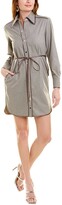 Thumbnail for your product : Halston Mae Flannel Shirtdress