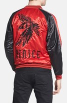 Thumbnail for your product : Diesel 'J-Bisa' Reversible Embroidered Satin Bomber Jacket