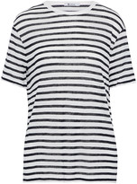 Thumbnail for your product : alexanderwang.t Alexanderwang.t Striped Slub Jersey T-shirt
