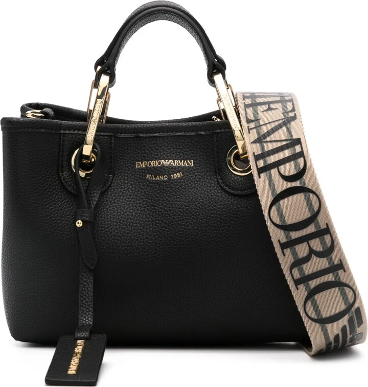Emporio Armani Logo-Debossed Crossbody Bag