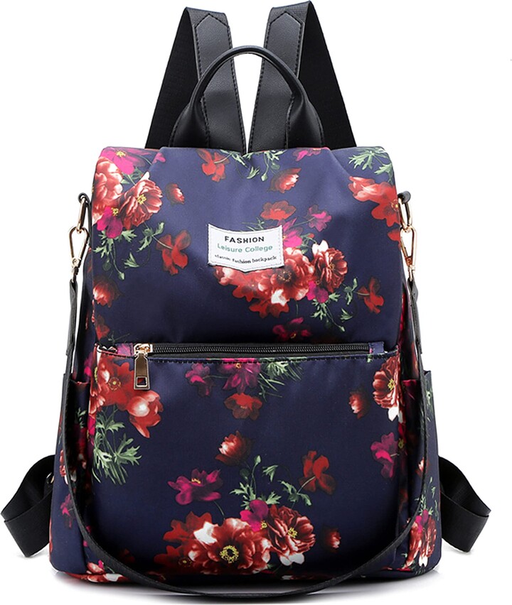 floral backpacks for school