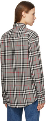 Burberry Grey Check Caxton Shirt