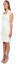 Thumbnail for your product : Sue Wong Bolero Sheath Dress in Off White Cocktail Dress