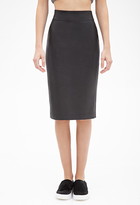 Thumbnail for your product : Forever 21 Faux Leather Pencil Skirt