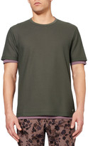 Thumbnail for your product : Gucci Double-Layered Mesh and Crepe T-Shirt