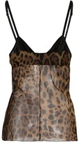 Thumbnail for your product : Dolce & Gabbana Leopard Print Camisole