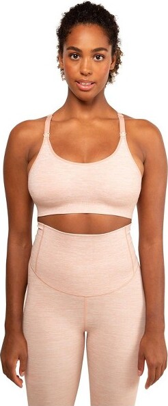 Modern Eternity ModernEternityLaylaYogaRacerBackNursingbraPeachMelangeMedium